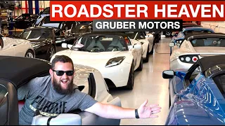 Tesla Roadster - You Wont Believe Who's Tesla Roadster I Sat In!! 🎸🤘