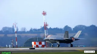 Afterburner  Take Off Action  @RAFLakenheath  Fighter-Jets Training Over Suffolk