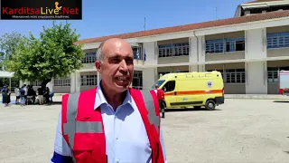 Δηλώσεις υπευθύνων για την διακλαδική άσκηση για σεισμό και πυρκαγιά στο Δημαρχείο Καρδίτσας