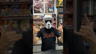 Star Wars Scout Trooper Helmet #iosonounvirtuale #starwars #unboxing #hasbro #scouttrooper #nerd