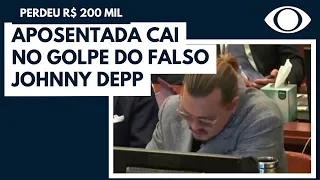 Aposentada cai em golpe do amor de falso Johnny Depp