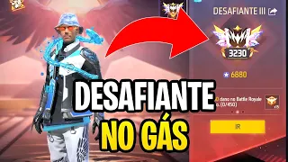 COMO PEGAR DESAFIANTE NO GÁS NA TEMPORADA 39 DO FREE FIRE!