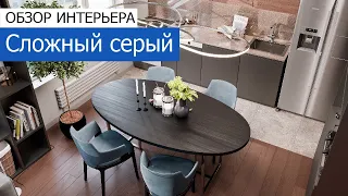 Дизайн интерьера квартиры 77 м2 в ЖК Level Амурская в современном стиле. +7 (495) 357-08-64