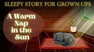 The Coziest Sleepy Story | A Warm Nap in the Sun | Dreamy Bedtime Story for Grown Ups