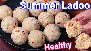 Garmiyon Ke Liye Healthy Laddu - Summer Laddu | Healthy Summer Laddu To Lower Body Temperature