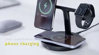 Baseus Swan 3-in-1 Wireless Magnetic Charging Bracket 20W Universal version