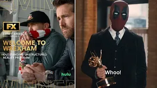 Deadpool Crashes Wrexham’s Emmy Speech