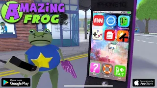 РЕЛИЗ AMAZING FROG НА АНДРОИД ОБЗОР СКАЧАТЬ AMAZING FROG? ANDROID GAMEPLAY ЛЯГУШКА ГТА MOBILE