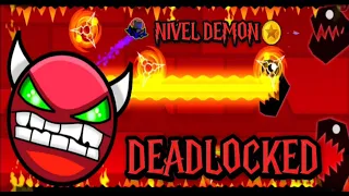 Deadlocked 100% 😈 (All Coins) - Geometry Dash 2.2 | LALOX10