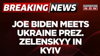 Breaking News | US President Joe Biden Meets With Ukraine President Zelenskyy | Kyiv | World Updates