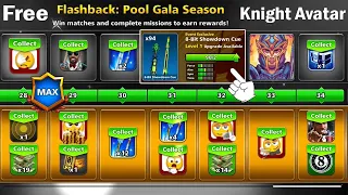 impossible win 🤣 Knight Cue And Avatar Free 👉 Season Pool Gala Level Max