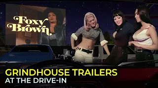 Grindhouse at the Drive-In | Exploitation & Horror Trailers | Movie Ambience