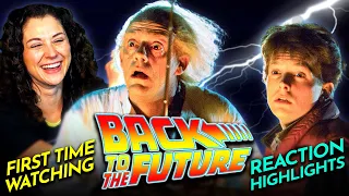 BACK TO THE FUTURE (1985) Movie Reaction w/ Nicolette FIRST TIME WATCHING