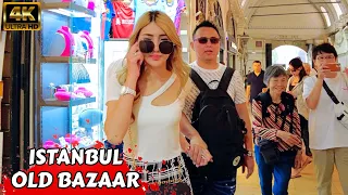 🇹🇷 Grand Bazaar Fake Market Old Bazaar Istanbul 2023 Turkey Walking Tour Tourist Guide 4K