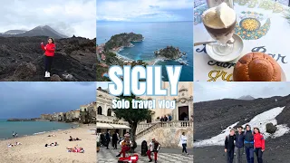 SICILY Italy Solo Travel Vlog! Catania, Taormina, Palermo & more! | Italy 2023