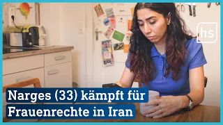 Exil-Iranerin Narges organisiert Proteste in Hessen | hessenschau