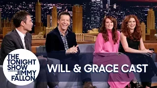 The Cast of Will & Grace Saw Sean Hayes Go Full Monty at a Harassment Seminar