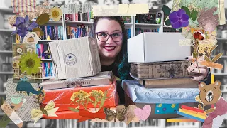 UNBOXING DE RECEBIDOS | Livros e Velas Novas!