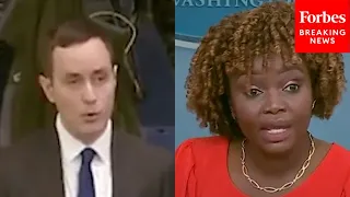 Reporter Confronts Karine Jean-Pierre About The White House Undermining Press Freedom