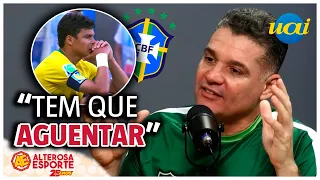 'Thiago Silva é desequilibrado, senta na bola e chora'