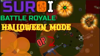 New Suroi.io Halloween Mode! *INSANE USAS-12 CLUTCH* (New Surviv.io Game)