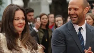 Jason Statham Has Melissa McCarthy in Stitches