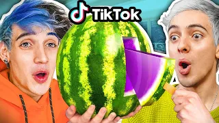 Testing 18 VIRAL LIFE HACKS from TIK TOK *challenge*