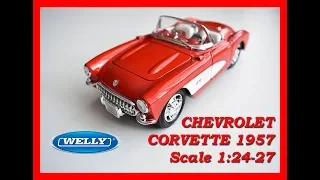 №13 1957 Chevrolet Corvette (Welly)