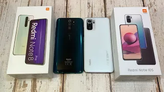 REDMI NOTE 8 PRO VS REDMI NOTE 10S - РАЗНИЦЫ НЕТ? (СРАВНЕНИЕ)