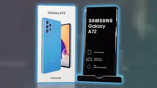 Unboxing & Hands-On - Samsung Galaxy A72! Yes, comes with a charger!