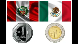 SOL PERUANO  VS  PESO MEXICANO  [ COMPARACIÓN ]