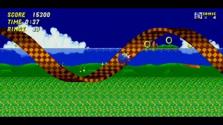 Sonic 2, emerald hill zone act 2 with Diffrent music