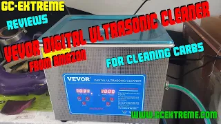 Product Review: Vevor Ultrasonic Cleaner 6L