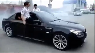 Russia Chechen Mafia on Bmw M5