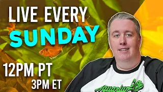 I'm back and Salty - Community  Aquarium Chat. Sundays 12pm PST/3PM EST