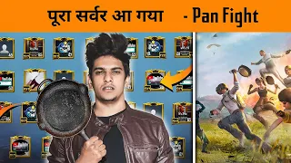 🔥 New World Record Pan Fight with 100 players in Custom Room in BGMi - BandookBaaz