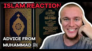 New Muslim From USA Reacts to ADVICE From Muhammad ﷺ