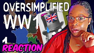 American Reacts To WW1 - Oversimplified (Part 1) | REACTION