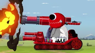 7 - Hihe Tank - Monsterpanzer VS Monster Truck - Cartoon über Panzer