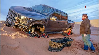 Can the Tracked Raptor Survive the Sahara Desert? (It Failed)