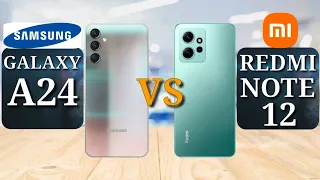 Samsung Galaxy A24 vs Redmi Note 12 | Full Comparison