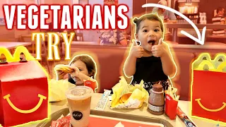 KIDS TRY MCDONALDS FOR THE FIRST TIME