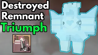 [First Ever] Destroyed Remnant Arduous Triumph | World Tower Defense