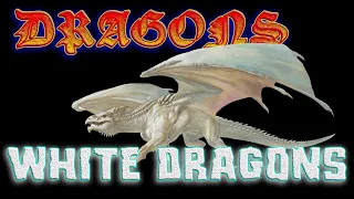 The Dragon Series 06 - White Dragons - Monster Monday, D&D, dragon lore