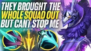 They brought the whole squad but still couldnt stop my crit Nasus! | Carnarius | League of Legends