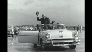 1954 IKE rallies the Motor City! President Eisenhower in Detroit