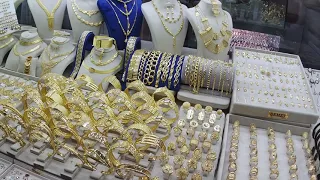 🇹🇷Quick Grand Bazaar tour, Istanbul -Lots of shops with gold jewellery-A quick tour in Kapalicarsi