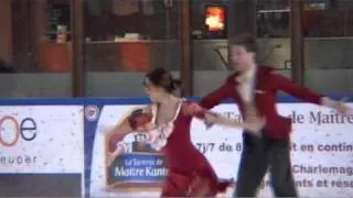 Interview de patineurs Fabian Bourzat et Nathalie Péchalat