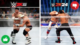 20 Things WWE 2K15 Did Better Than WWE 2K24