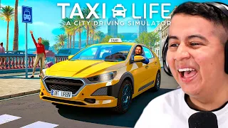 ¡TAXISTA POR UN DÍA! | NUEVO SIMULADOR | Taxi Life Simulator